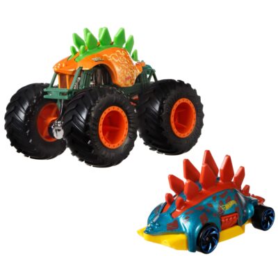 Hot Wheels Monster Trucks Veículo de Brinquedo Motosaurus Die Cast Motosaurus