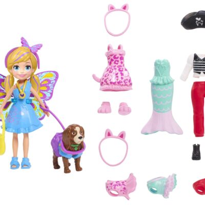 Polly Pocket Muñeca Paquete de Disfraces