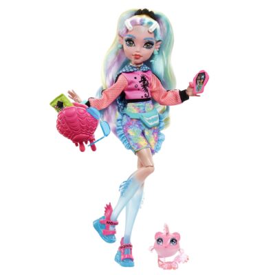 Monster High-Lagoona Blue-Poupée Avec Piranha de Compagnie