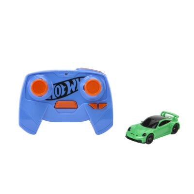 Hot Wheels RC Cars, Remote-Control Porsche 911 In 1:64 Scale