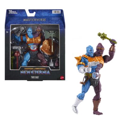 Masters of the Universe Masterverse Figura de Ação Two-Bad de 8.5″