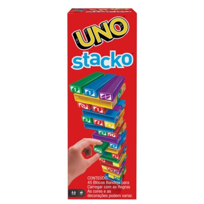 UNO Jogo de Tabuleiro Stacko