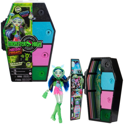 Monster High Doll, Ghoulia Yelps, Skulltimate Secrets: Neon Frights