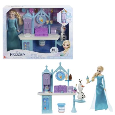 Disney Frozen Set de Juego Carrito de Helados de Elsa y Olaf