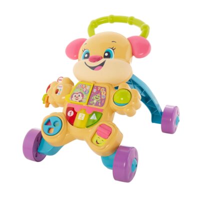 Fisher-Price Ríe y Aprende Andadera para Bebés Hermanita de Aprendizaje