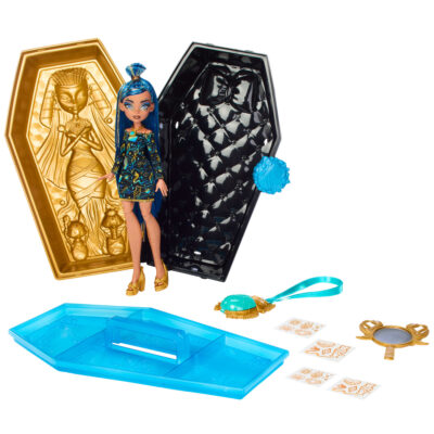 Monster High Cleo De Nile Doll And Boo-Jeweled Beauty Case With Accessories