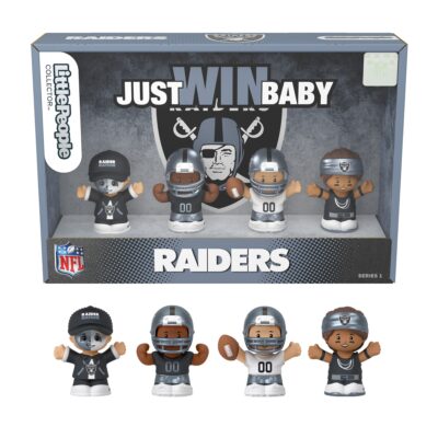 Little People Collector Las Vegas Raiders Special Edition Set For Adults & NFL Fans, 4 Figures