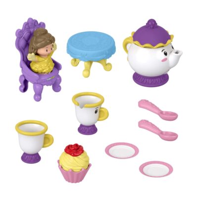 Little People Princesses Disney Coffret L’Heure du thé Avec Belle