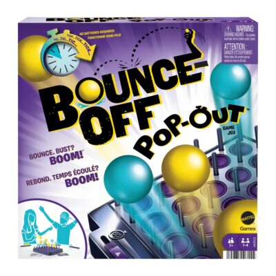 Mattel Games Juego de Mesa Bounce-Off Pop Out