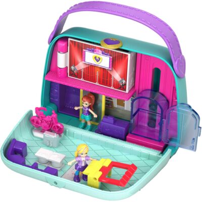 Polly Pocket Set de Juego Estuche de Aventura de Centro Comercial