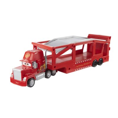 Disney/Pixar  Les Bagnoles  Camion Mack, Rampe, 33Cm, Pour 12Véh.