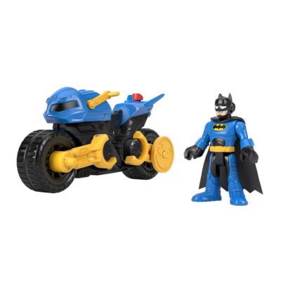 Imaginext DC Super Friends Figurine Batman, Batmoto Transformable