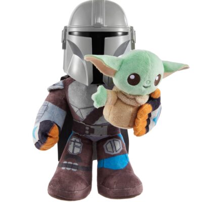 Star Wars Clan Of Two: the Mandalorian Plush Set With Sound