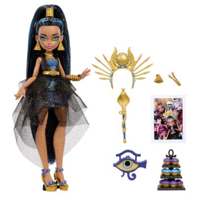 Monster High Cleo De Nile Doll in Monster Ball Party Dress With Accessories