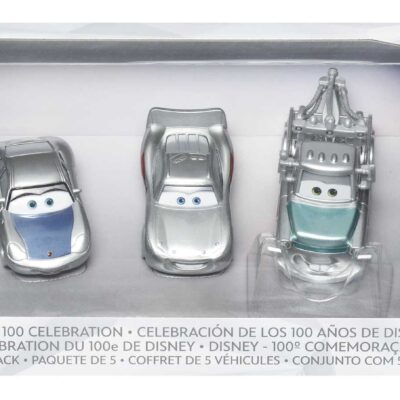 Cars de Disney y Pixar Vehículo de Juguete Paquete de 5 Disney 100