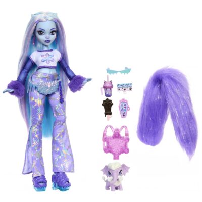 Monster High Doll, Abbey Bominable Yeti Fashion Doll With Accessories