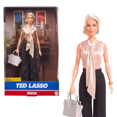 Barbie Signature Ted Lasso Collectible Doll, Rebecca Welton Wearing Blouse And Slacks