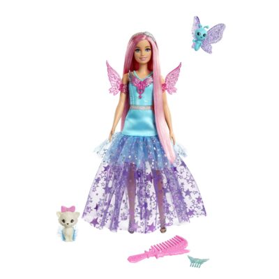 Barbie Doll With 2 Fantasy Pets, Barbie “Malibu” From Barbie A Touch Of Magic