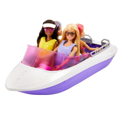 Barbie Mermaid Power  Dolls & Boat Playset, Toy For 3 Year Olds & Up