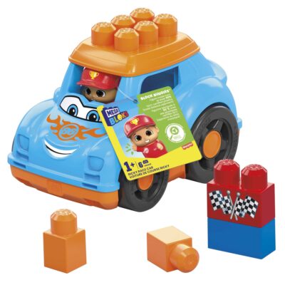 Mega Bloks Juguete de Construcción Coche de carreras Ricky