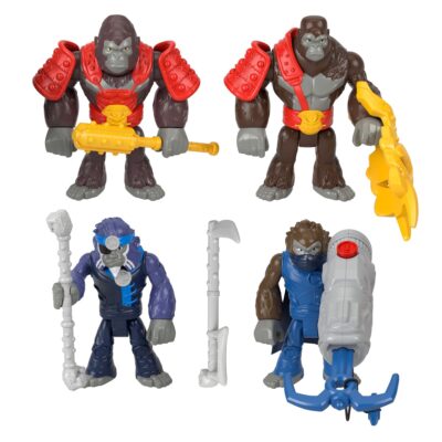 Fisher-Price Imaginext-Armée Singe vs Gorille-Coffret de Figurines