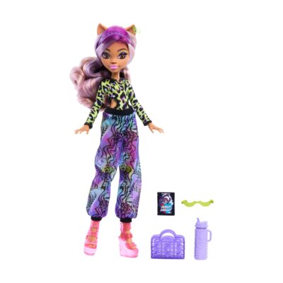 Monster High Scare-Adise Island Clawdeen Wolf Fashion Doll With Swimsuit & Accessories