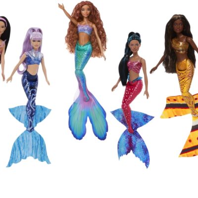 Disney The Little Mermaid Ultimate Ariel Sisters Doll 7-Pack, Set With 7 Fashion Mermaid Dolls