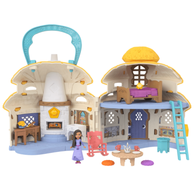 Disney’s Wish Cottage Home Playset With Asha Of Rosas Mini Doll, Star Figure & 15+ Accessories