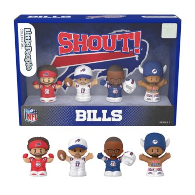 Little People Collector Buffalo Bills Special Edition Set For Adults & NFL Fans, 4 Figures