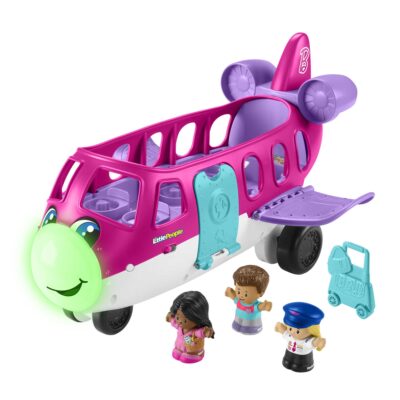 Little People Barbie Le Petit Avion de Rêve, Multilingue, 3 Fig.