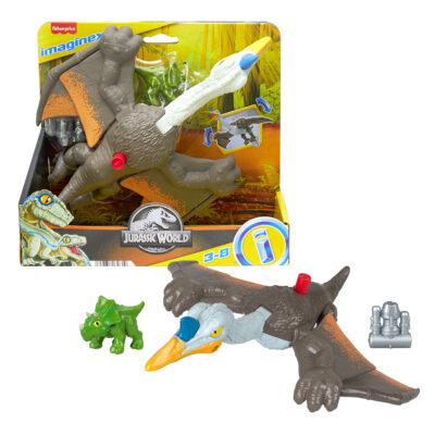 Imaginext Jurassic World Dinossauro de Brinquedo Quetzalcoatlus Voador