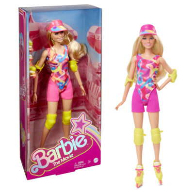 Barbie The Movie Collectible Doll, Margot Robbie As Barbie in inline Skating Outfit