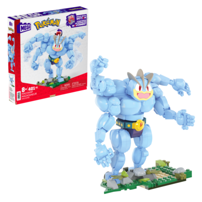 MEGA Pokémon Machamp Building Toy Kit (401 Pieces) With 1 Poseable Figure For Kids