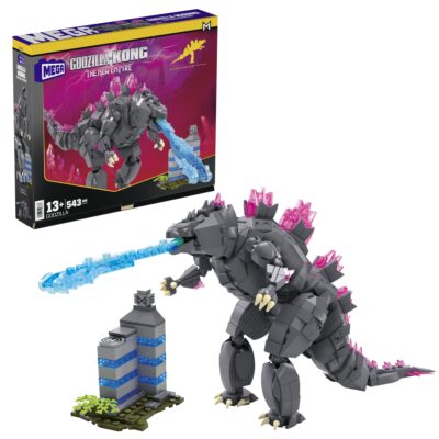 MEGA Godzilla X Kong: The New Empire Building Toy Kit (543 Pieces) For Collectors