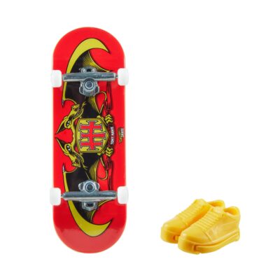 Hot Wheels Skate Veículo de Brinquedo Skateboard Ptero Crest com Tenis