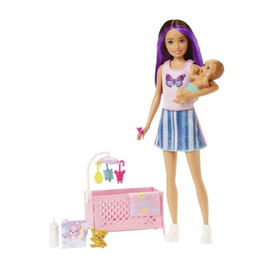 Barbie Set de Juego Skipper Hora de Dormir