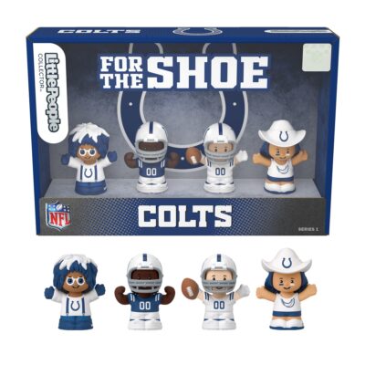 Little People Collector Indianapolis Colts Special Edition Set For Adults & NFL Fans, 4 Figures