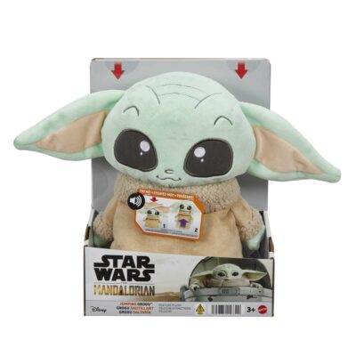 Star Wars Jumping Grogu Plush Toy With Jumping Action And Sounds