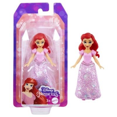 Disney Princesa Boneca Mini Ariel 9cm