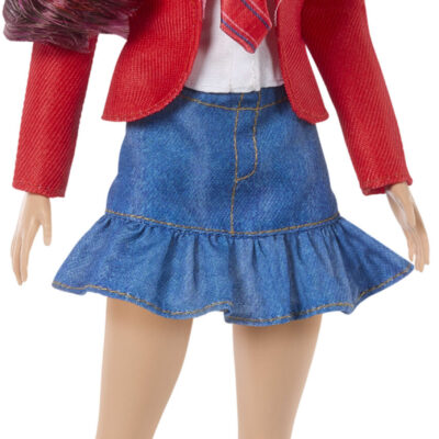 Barbie Roberta Doll Inspired By Rebelde & RBD Wearing Removable School Uniform With Boots & Necktie