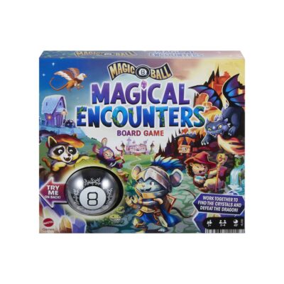 Magic 8 Ball Board Games, Magical Encounters, Gift For Game Night