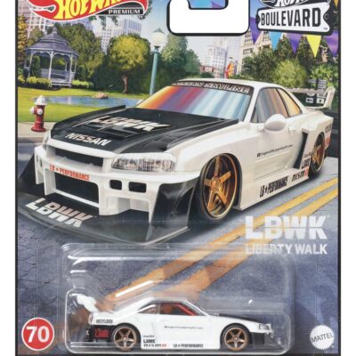 Hot Wheels Collector Veículo de Brinquedo LB-ER34 Nissan Skyline