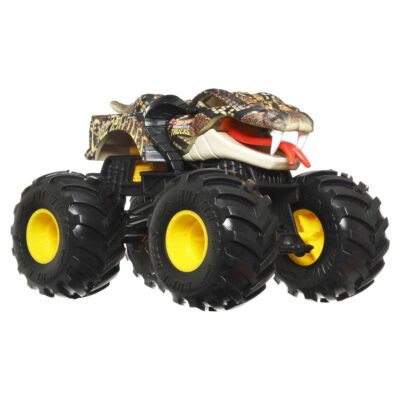 Hot Wheels Monster Trucks Veículo de Brinquedo Cage Rattler Escala 1:24