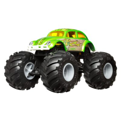 Hot Wheels Monster Trucks Veículo de Brinquedo Beetle Escala 1:24