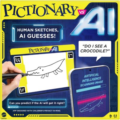 Pictionary Vs. AI Family Game For Kids And Adults And Game Night USing Artificial Intelligence