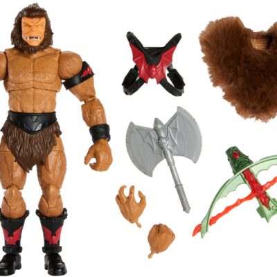 Masters Of the Universe Origins Grizzlor Action Figure, 7-In Collectible Superhero Toys