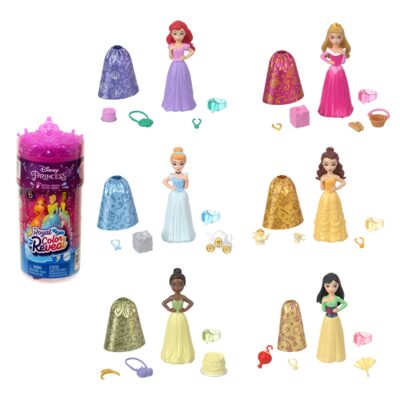 Disney Princesa Muñeca Color Reveal Real Sorpresa Temática Fiesta