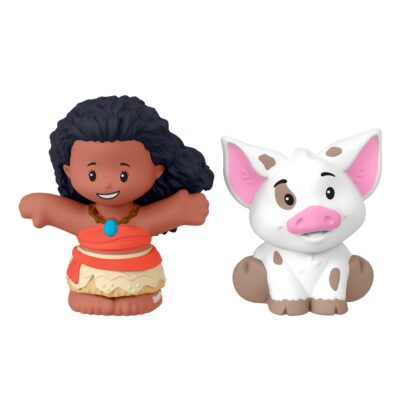 Fisher-Price Little People Princesses Disney Moana et Pua, 2 Fig.