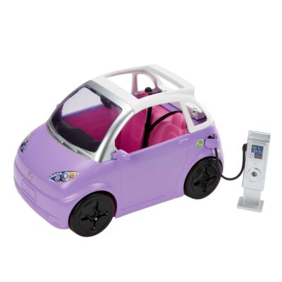 Barbie Car, Kids Toys, “Electric Vehicle” With Charging Station