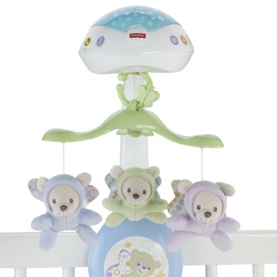 Fisher-Price Baby Móbile de Bebês Super Ursinhos Fofinhos 3 em 1